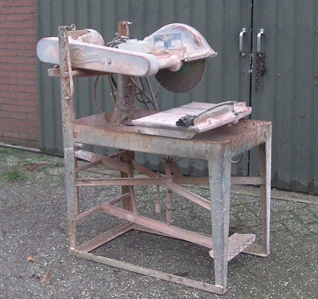 💥Steen-clipper / steenzaag / stenenzaag / Ook dixi dixies💥, Doe-het-zelf en Verbouw, Ophalen, Gebruikt, Elektrisch, Overige soorten