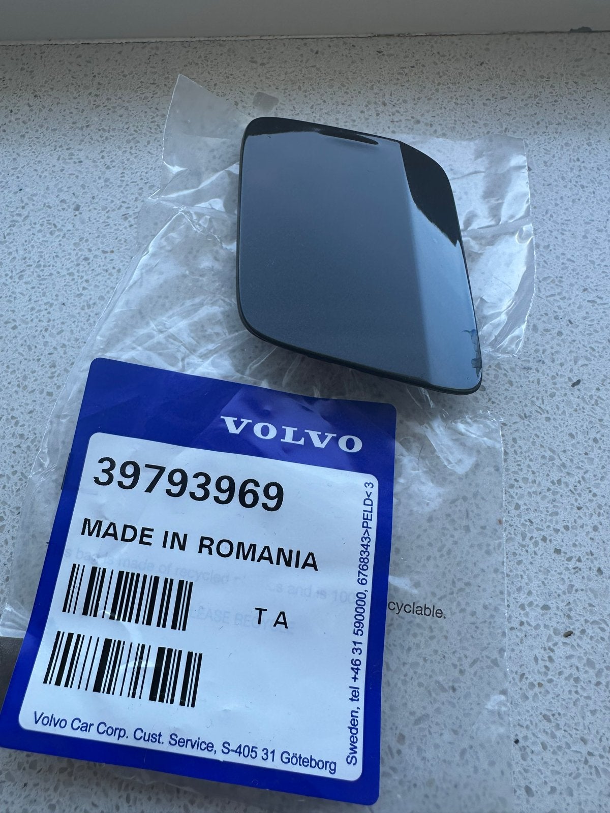 Origineel Sleepoogkapje Volvo V60 II Onyx Black (2018-heden), Ophalen of Verzenden, Nieuw, Volvo
