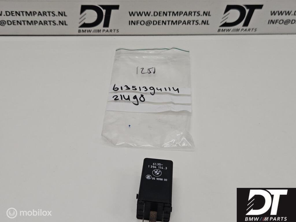 Relais BMW E34 61351394114, Nieuw, Ophalen of Verzenden