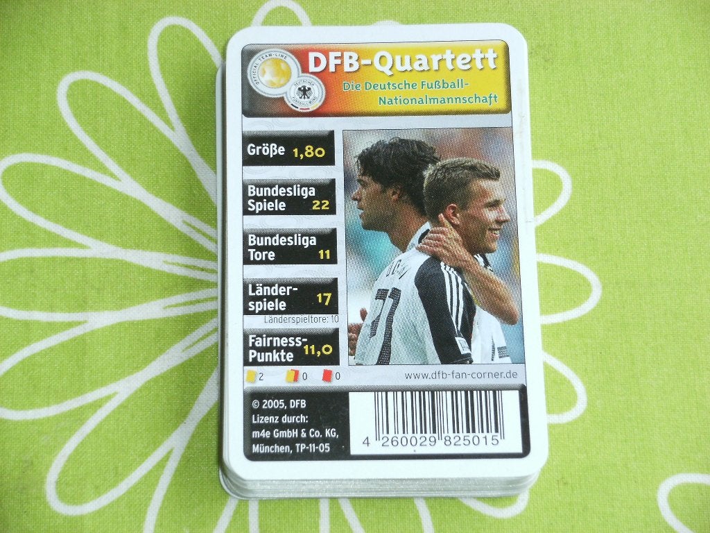Duits National Mannschaft kwartet uit 2005, Ophalen of Verzenden, Zo goed als nieuw, Buitenlandse clubs, Spel