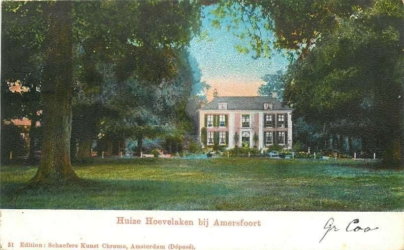 380-241-025 Amersfoort Huize Hoevelaken, Verzenden, Voor 1920, Utrecht