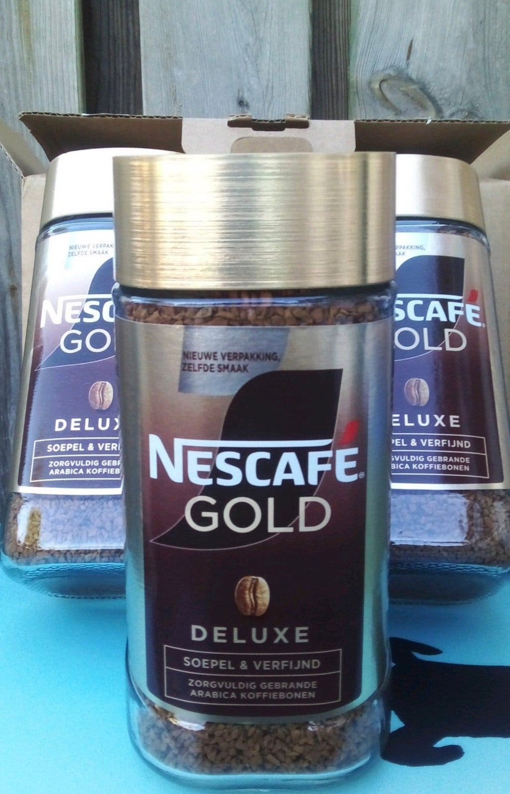 Gezocht: lege Nescafé-pot 200 gram ️, Ophalen, Zo goed als nieuw, Wit