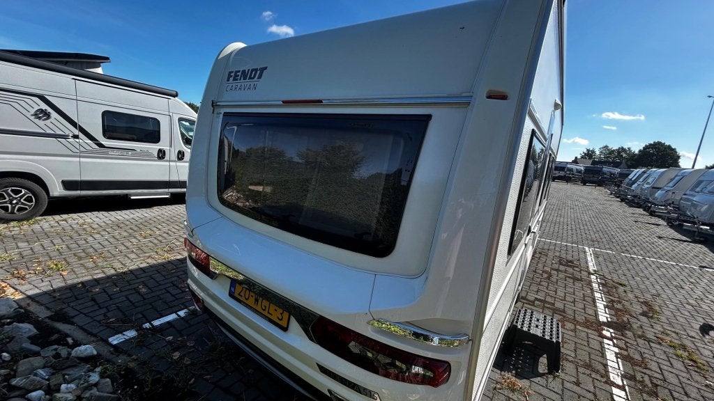 Fendt Tendenza 515 SG Fietsendrager, res. wiel & beu, Caravans en Kamperen, Overige typen, Rondzit, Bedrijf, Kachel
