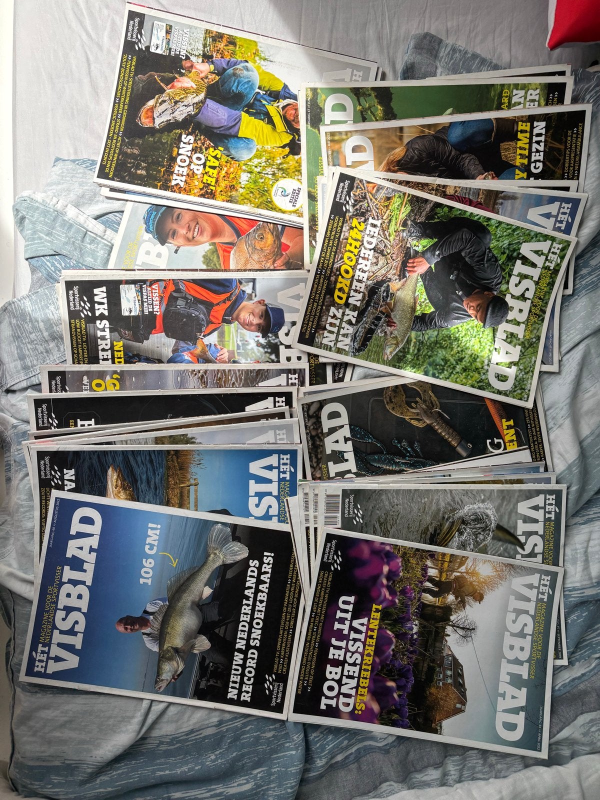 Visblad Tijdschriften - Diverse edities, Ophalen of Verzenden, Gebruikt, Boek of Tijdschrift