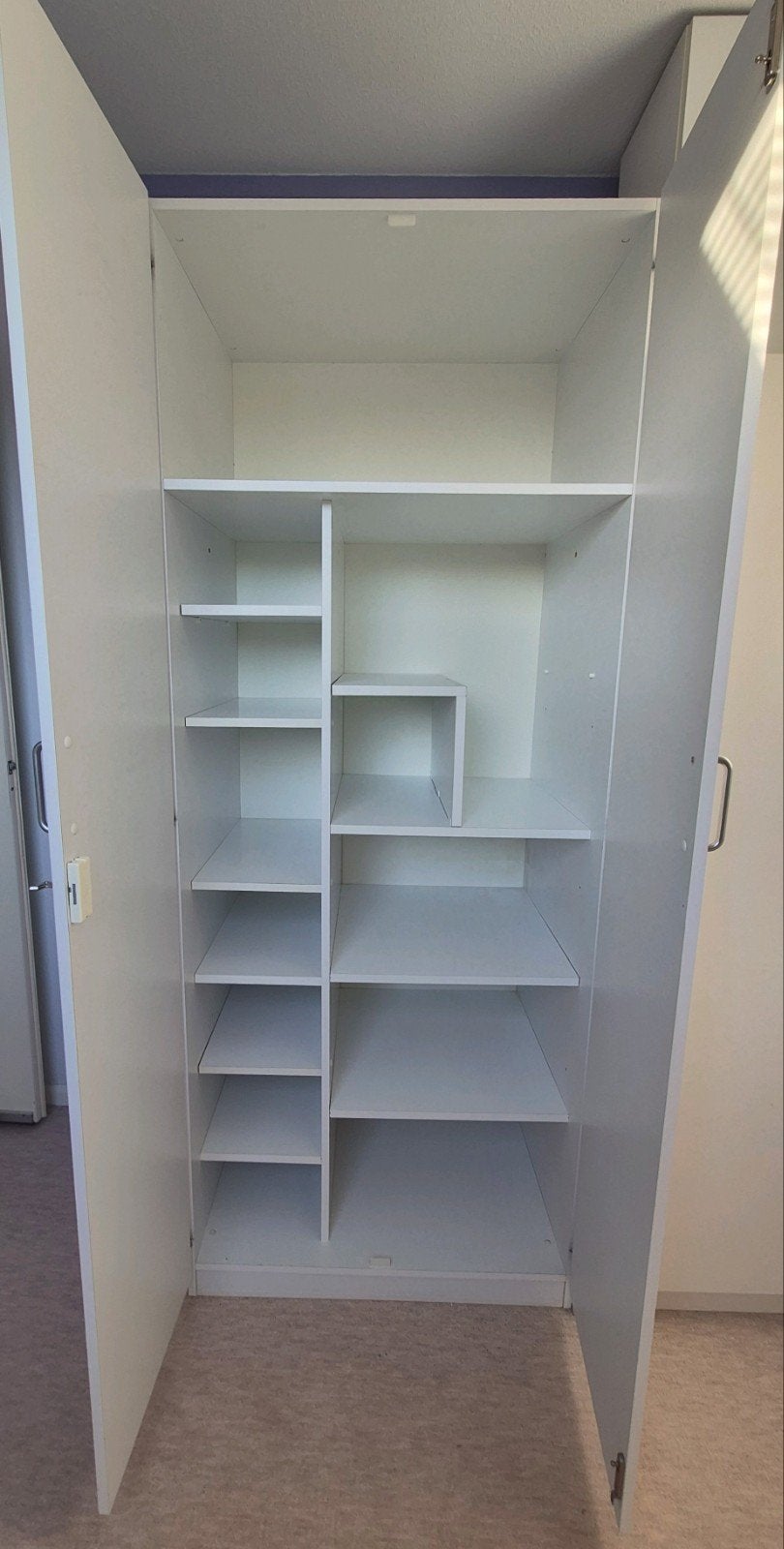 Kledingkast legkast, Ophalen, 200 cm of meer, 50 tot 100 cm, Overige houtsoorten