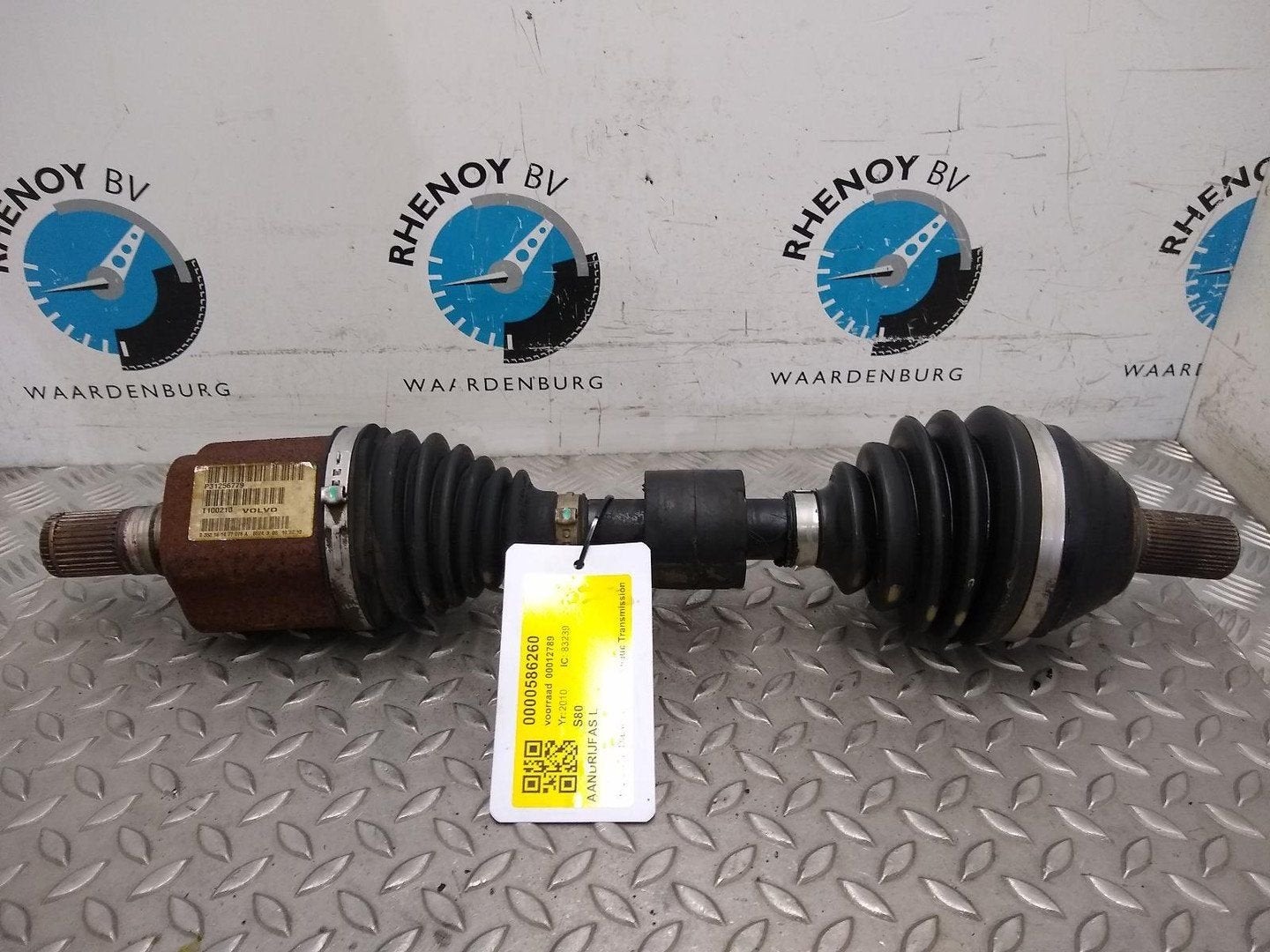 VOLVO S80 S80 Momentum AANDRIJFAS L 2010, Ophalen of Verzenden, Gebruikt, Stiba lid