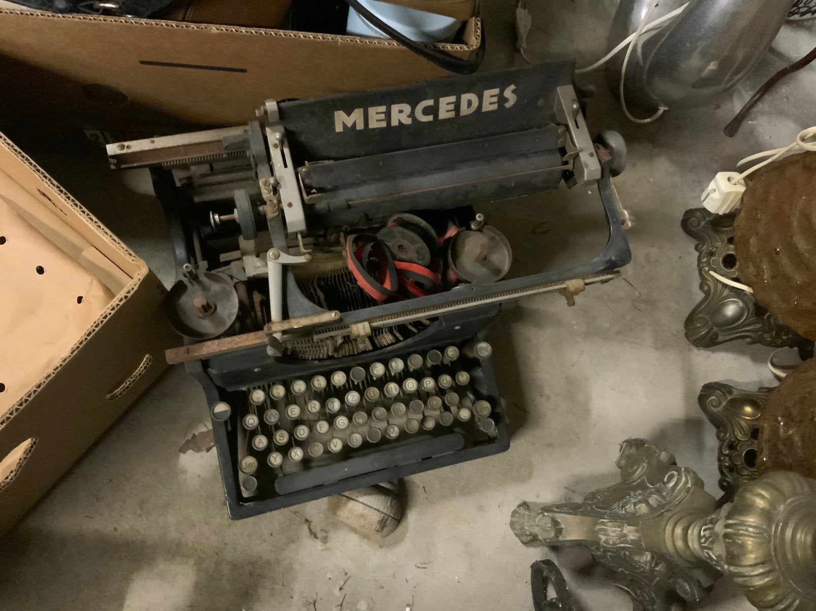 Antieke type machine, Diversen, Typemachines, Ophalen, Zo goed als nieuw