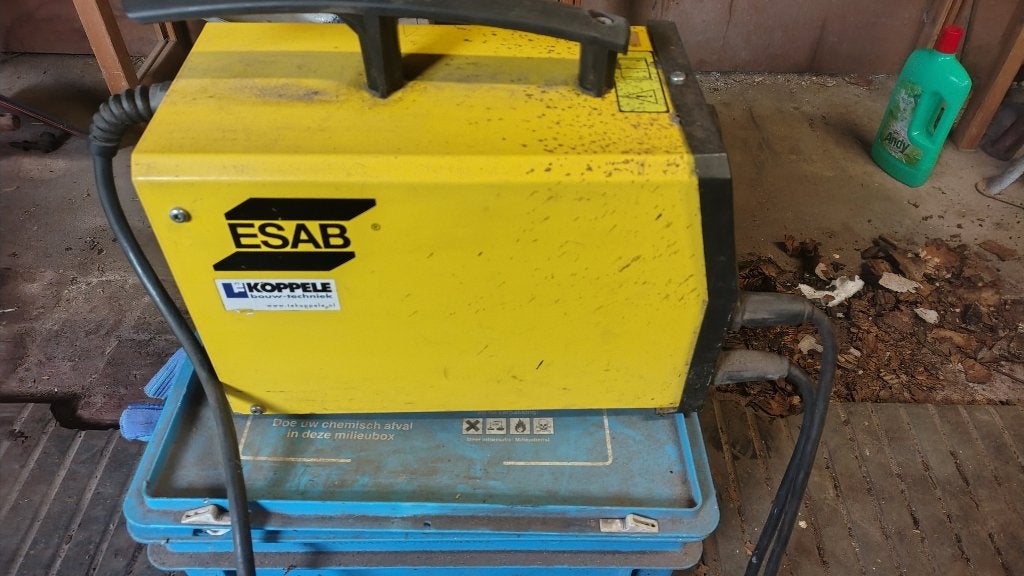 Esab lasapparaat, Ophalen, Gebruikt, Minder dan 150 ampère, Elektroden