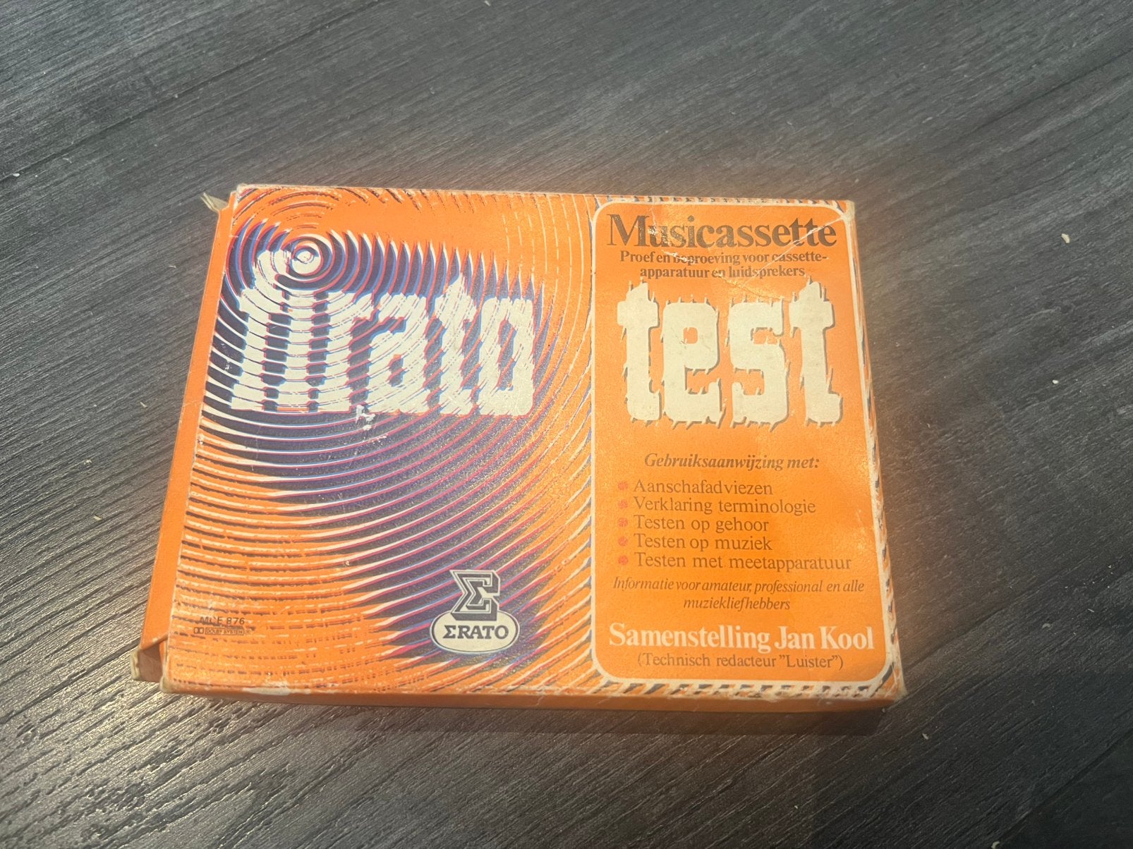 Firato 1976 test tape, Ophalen of Verzenden, Gebruikt, Overige typen
