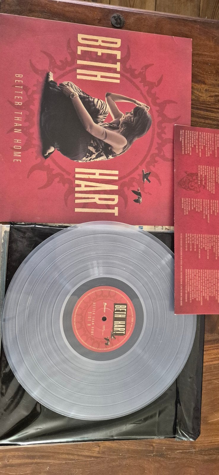 Beth Hart - Better Than Home LP (Clear Vinyl), Cd's en Dvd's, Vinyl | Pop, LP, Rock, Inclusief binnenhoes, Ophalen of Verzenden