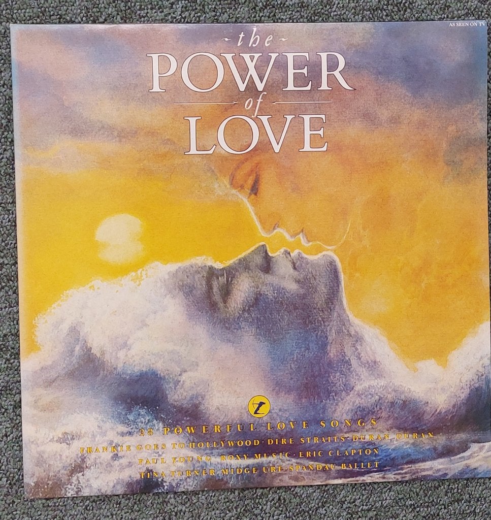 THE POWER OF  LOVE, dubbel LP,MET O.A. DIRE STRAITS etc., Overige genres, Ophalen of Verzenden, Zo goed als nieuw, Dubbel-LP