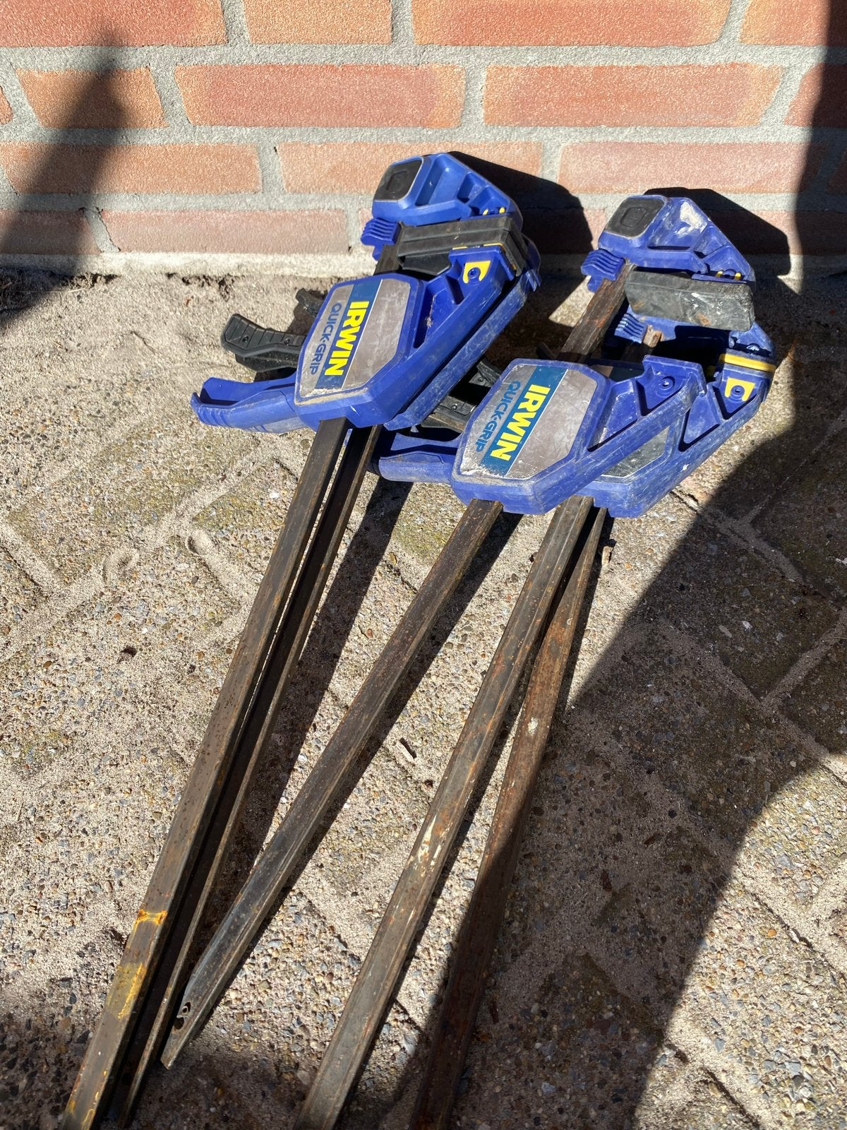 Irwin Quick-Grip lijmklemmen - 6 stuks 120€, Ophalen of Verzenden, Gebruikt, Klem, Overige merken