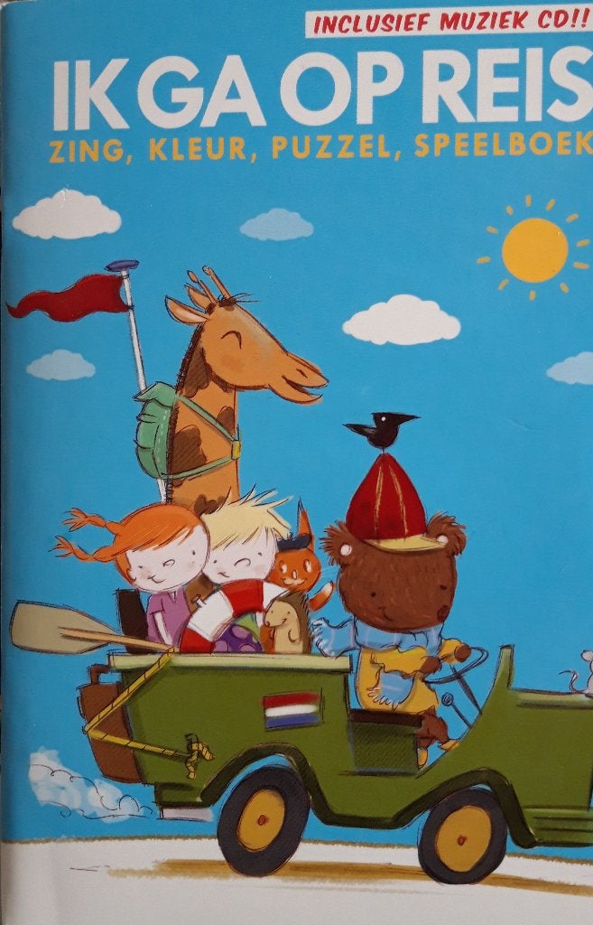 Ik ga op reis: Zing, kleur, puzzel, speelboek met CD