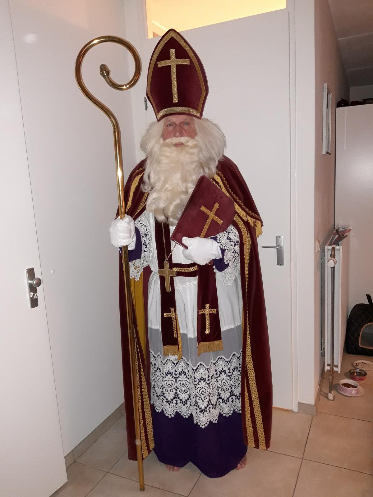 Professionele Sinterklaas pak en drie pieten pakken, Kleding | Dames, Jasjes, Kostuums en Pakken, Ophalen, Gedragen, Kostuum of Pak