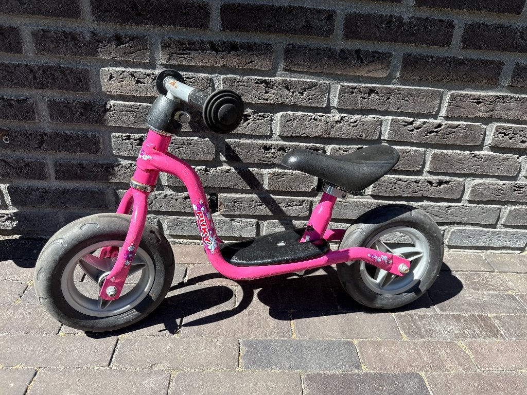 Puky loopfiets roze, Ophalen, Gebruikt, Loopfiets