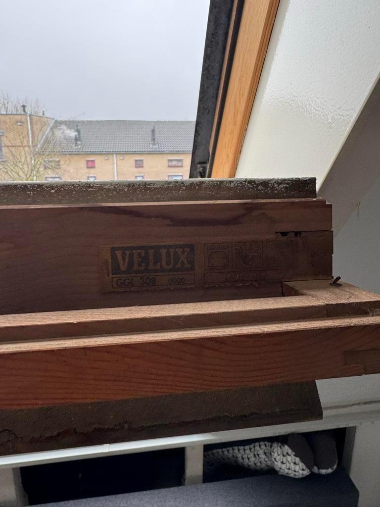 Velux rolgordijn GGL 308 - Zo goed als nieuw, Ophalen of Verzenden, Zo goed als nieuw, Groen
