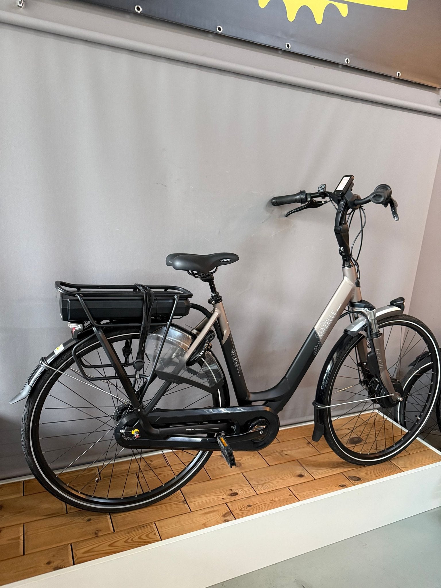 Elektrische fiets GAZELLE ORANGE C7 PLATINUM ACCU, -, -, Zo goed als nieuw, 51 tot 55 cm