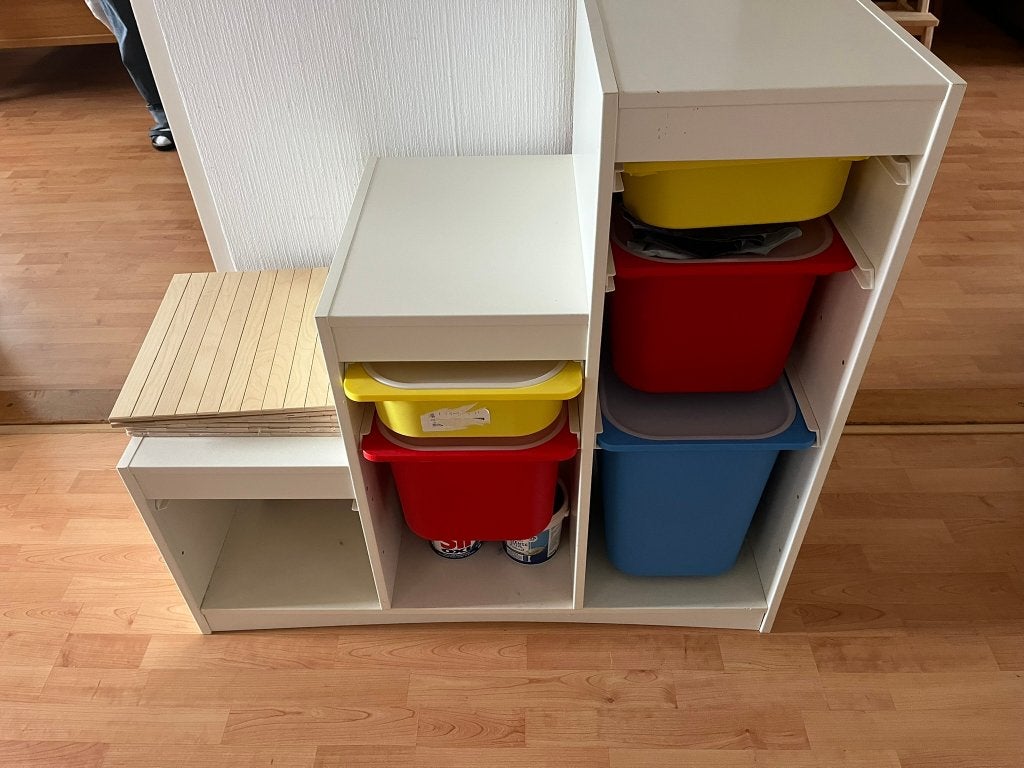 Opbergmeubel voor speelgoed, Huis en Inrichting, Ophalen, Gebruikt, 50 tot 100 cm, Minder dan 100 cm