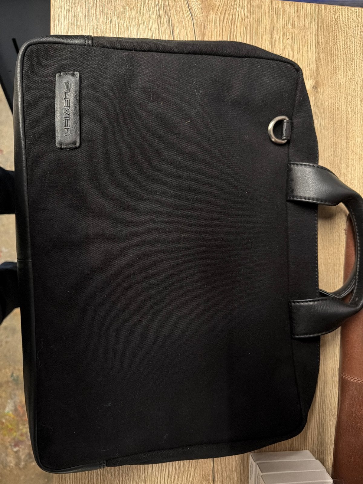 Plevier Laptoptas Zwart - Stijlvol en Functioneel, Plevier, Gevoerd laptopvak, 15 inch, Aktetas
