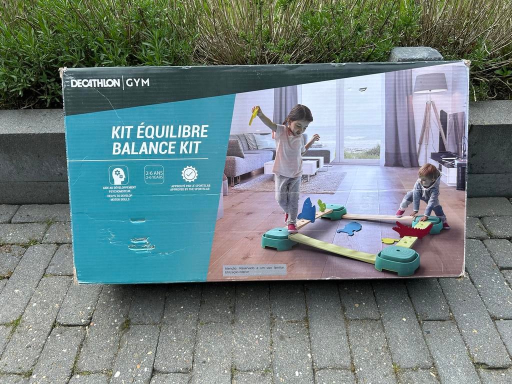 Decathlon Gym Balans Kit - Evenwichtsparcours voor Kinderen, Ophalen, Zo goed als nieuw, Overige typen