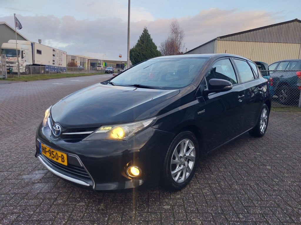Toyota Auris 1.8 Hybrid Aspiration, Auto's, Euro 5, Gebruikt, Zwart, Zwart