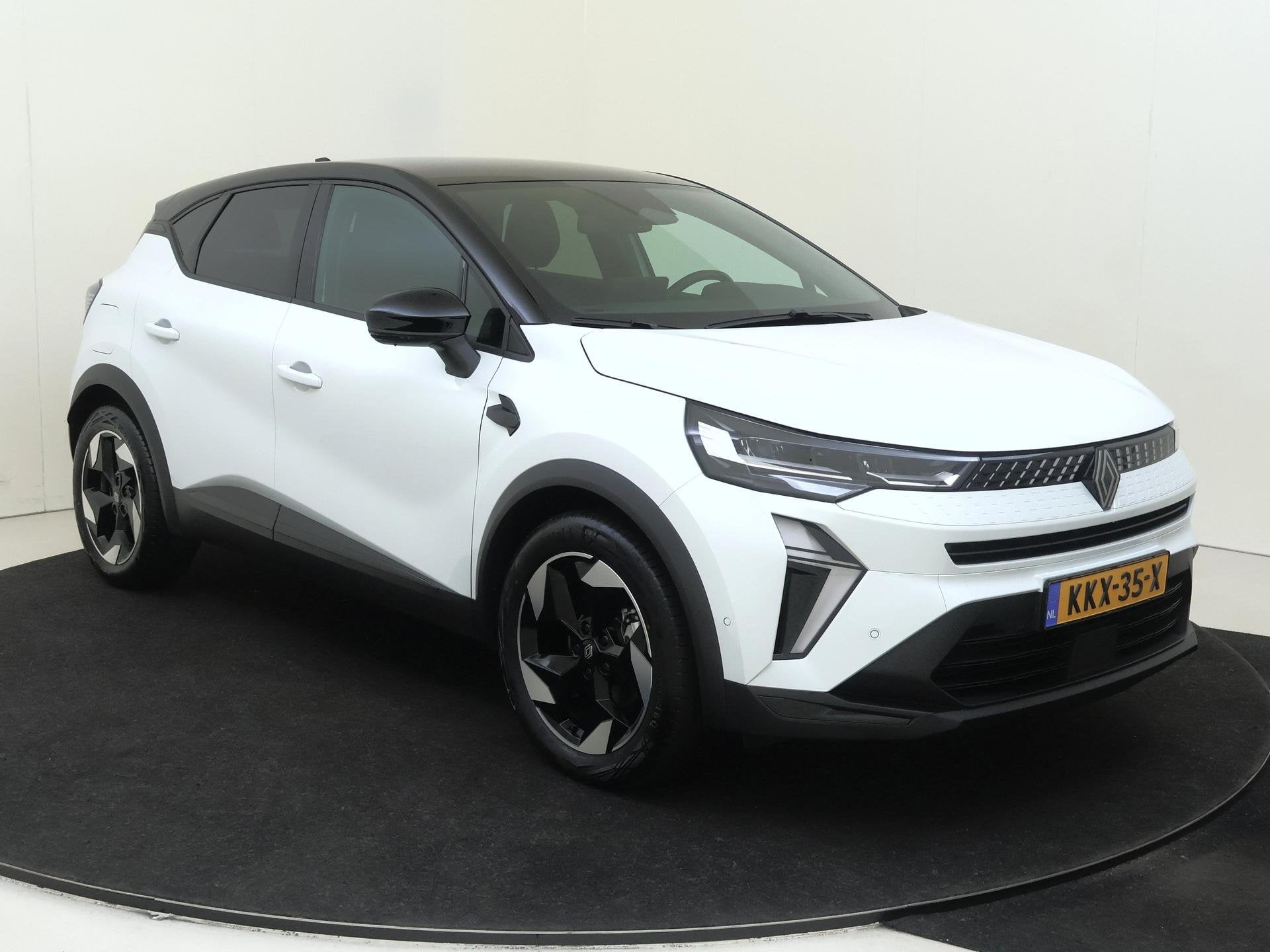 Renault Captur 1.8 E-Tech full hybrid 160 techno AUTOMAAT |, 4 cilinders, Leder en Stof, Bedrijf, 1000 kg