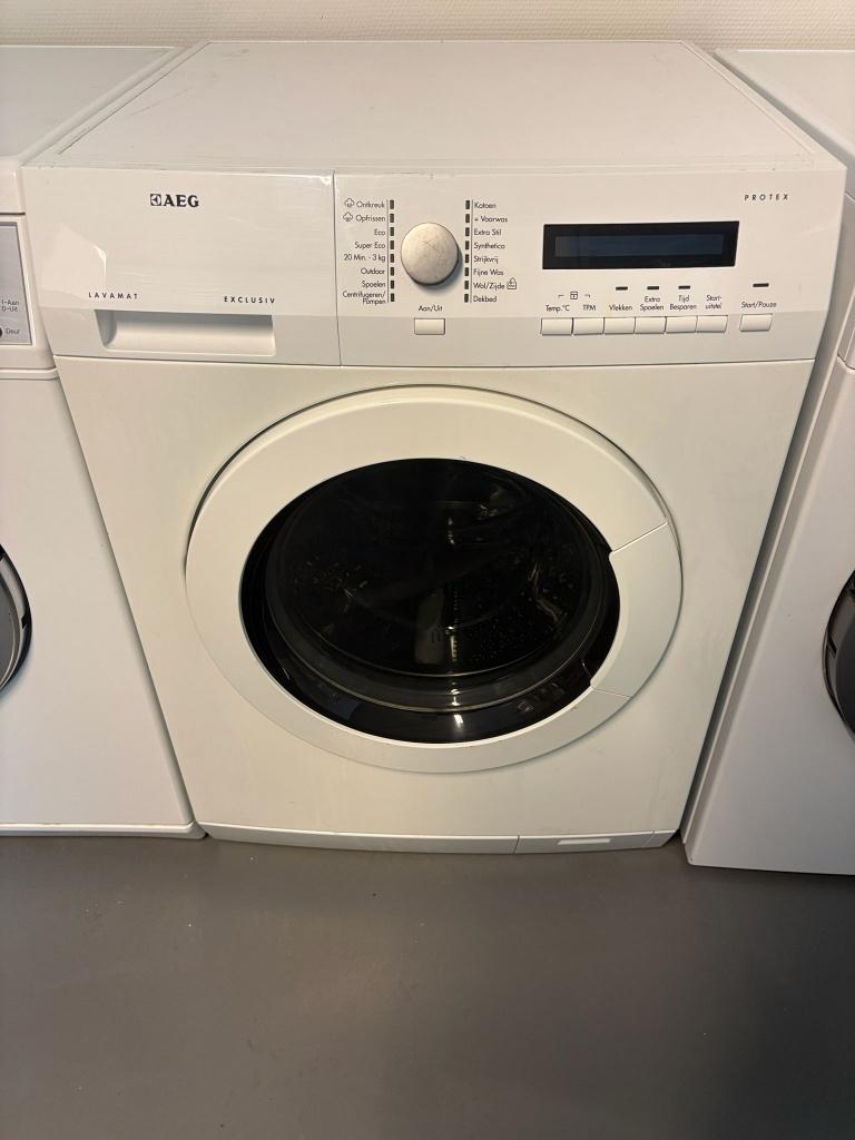 Gebruikte AEG wasmachine 7kg 1600 toeren, Ophalen, 6 tot 8 kg, Gebruikt, 1600 toeren of meer