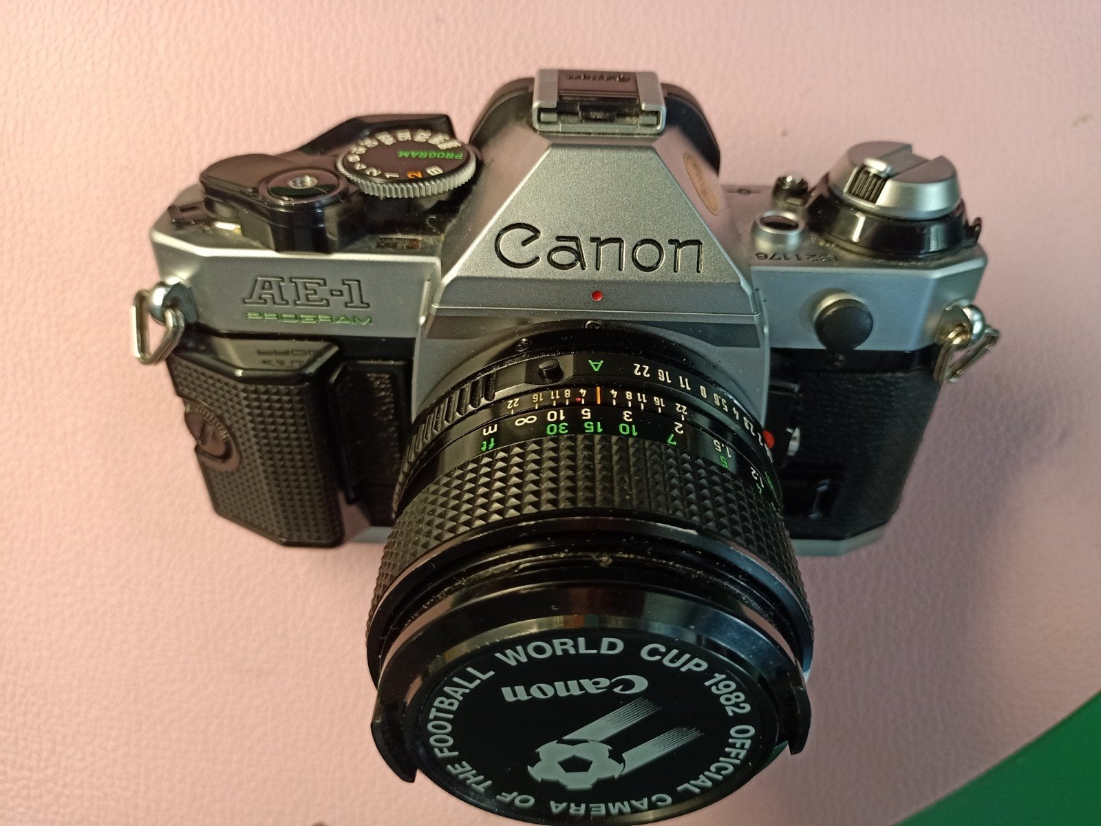 Canon AE-1 Program - Mint Conditie, Audio, Tv en Foto, Fotocamera's Analoog, Ophalen of Verzenden, Zo goed als nieuw, Spiegelreflex