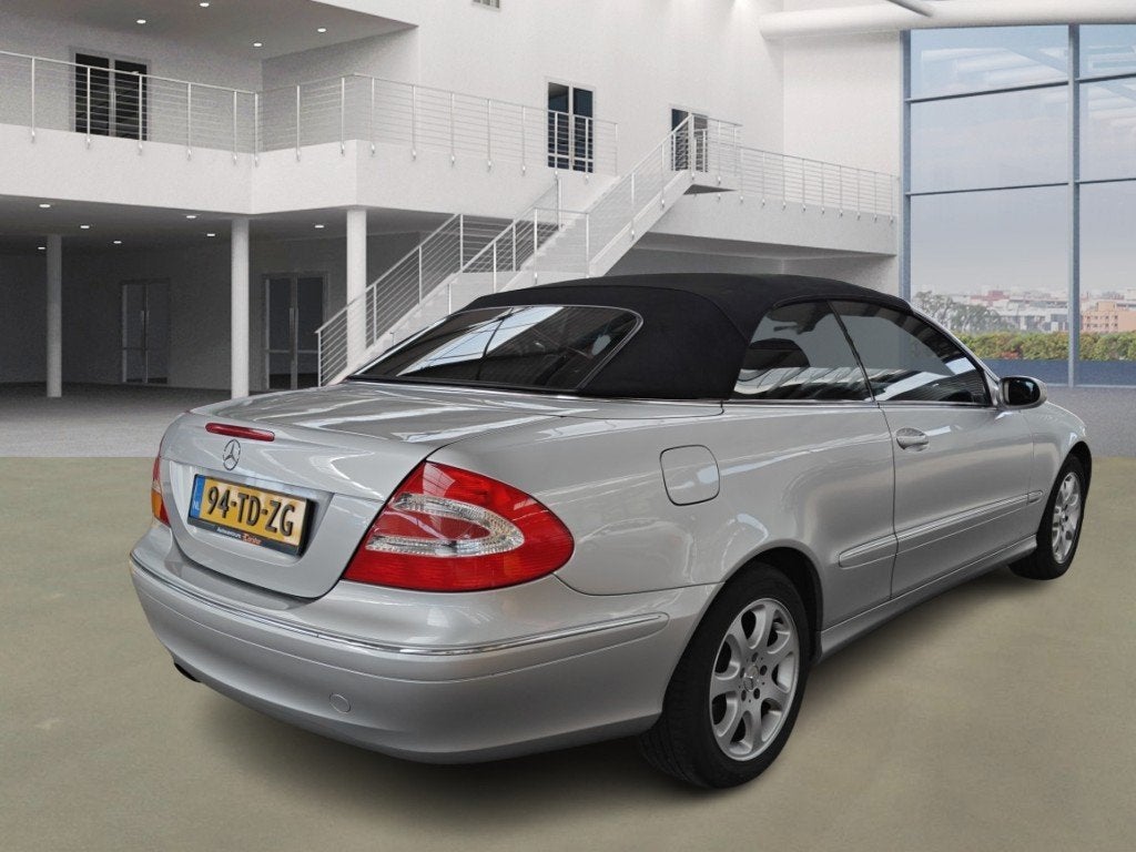 Mercedes-Benz CLK-klasse Cabrio 200 K. Elegance, Automaat, Achterwielaandrijving, Gebruikt, 4 cilinders
