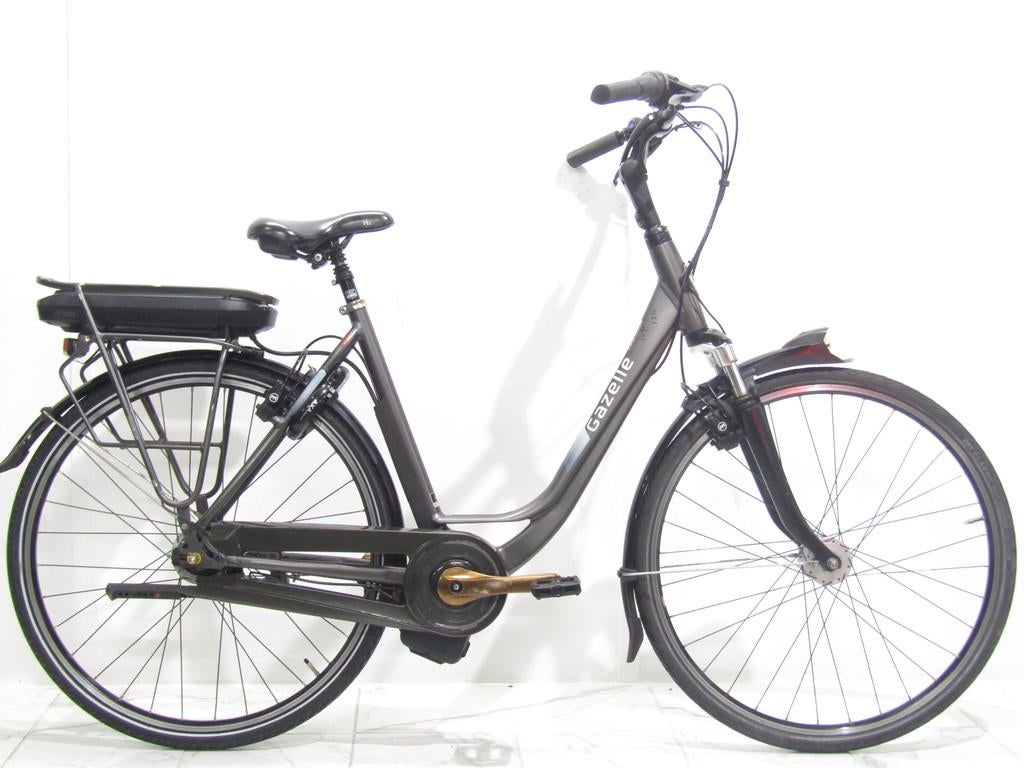Gazelle Orange grijs dames 53cm 28inch, Fietsen en Brommers, Elektrische fietsen, 51 tot 55 cm, Gebruikt, Gazelle