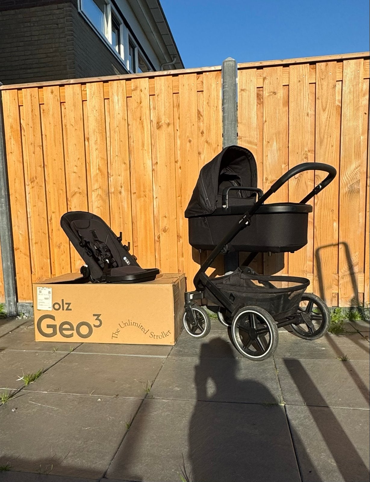 Joolz Geo3 2-1 kinderwagen, Overige merken, Ophalen of Verzenden, Zo goed als nieuw, Combiwagen