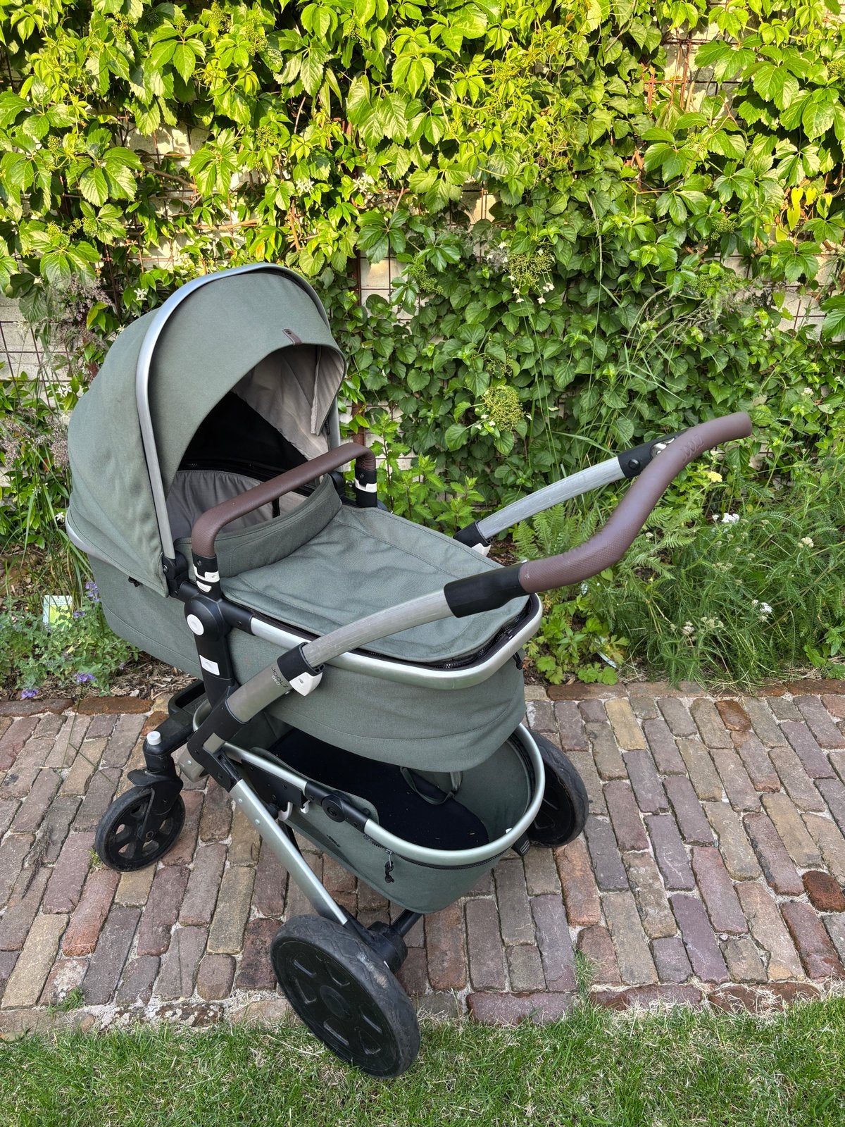 Joolz Geo2 Kinderwagen Groen met veel accessoires, Ophalen, Gebruikt, Combiwagen, Duowagen