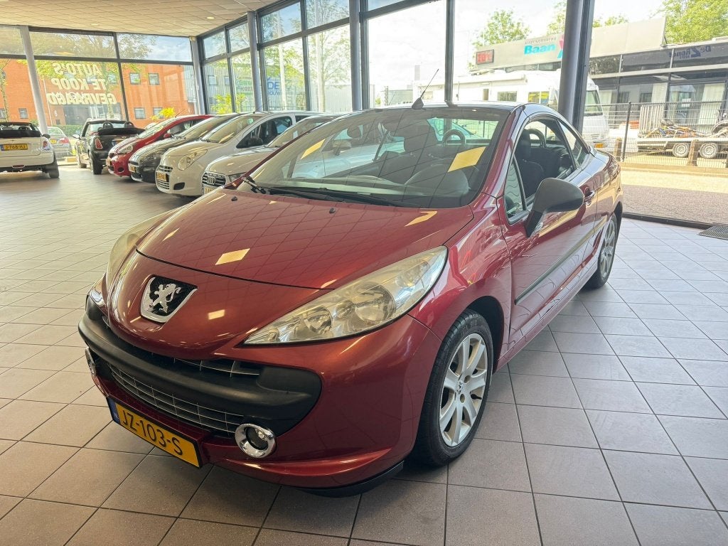 Peugeot 207 CC 1.6 VTi AIRCO APK 6-26 BJ 2008 ! (bj 2008), Auto's, Peugeot, Voorwielaandrijving, Gebruikt, Zwart, 4 cilinders