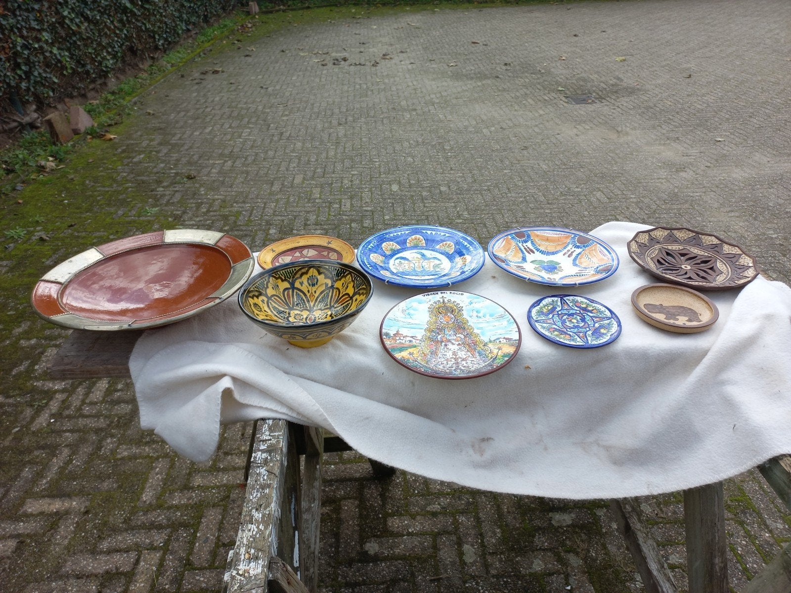 9 decoratieve wandborden in prima staat, Ophalen of Verzenden