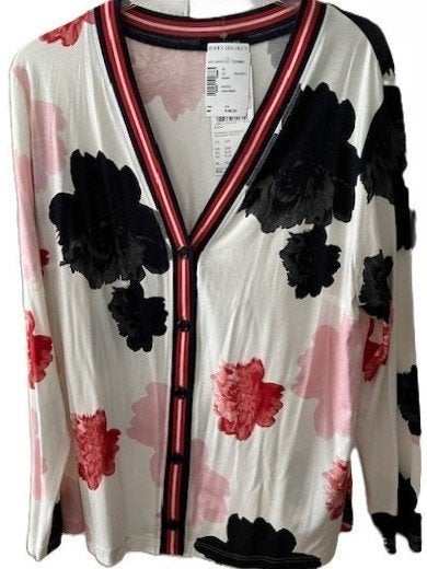 NIEUW Frank Walder vest maat 44 - viscose met bloemenprint, Maat 42/44 (L), Nieuw, Frank Walder, Meerkleurig