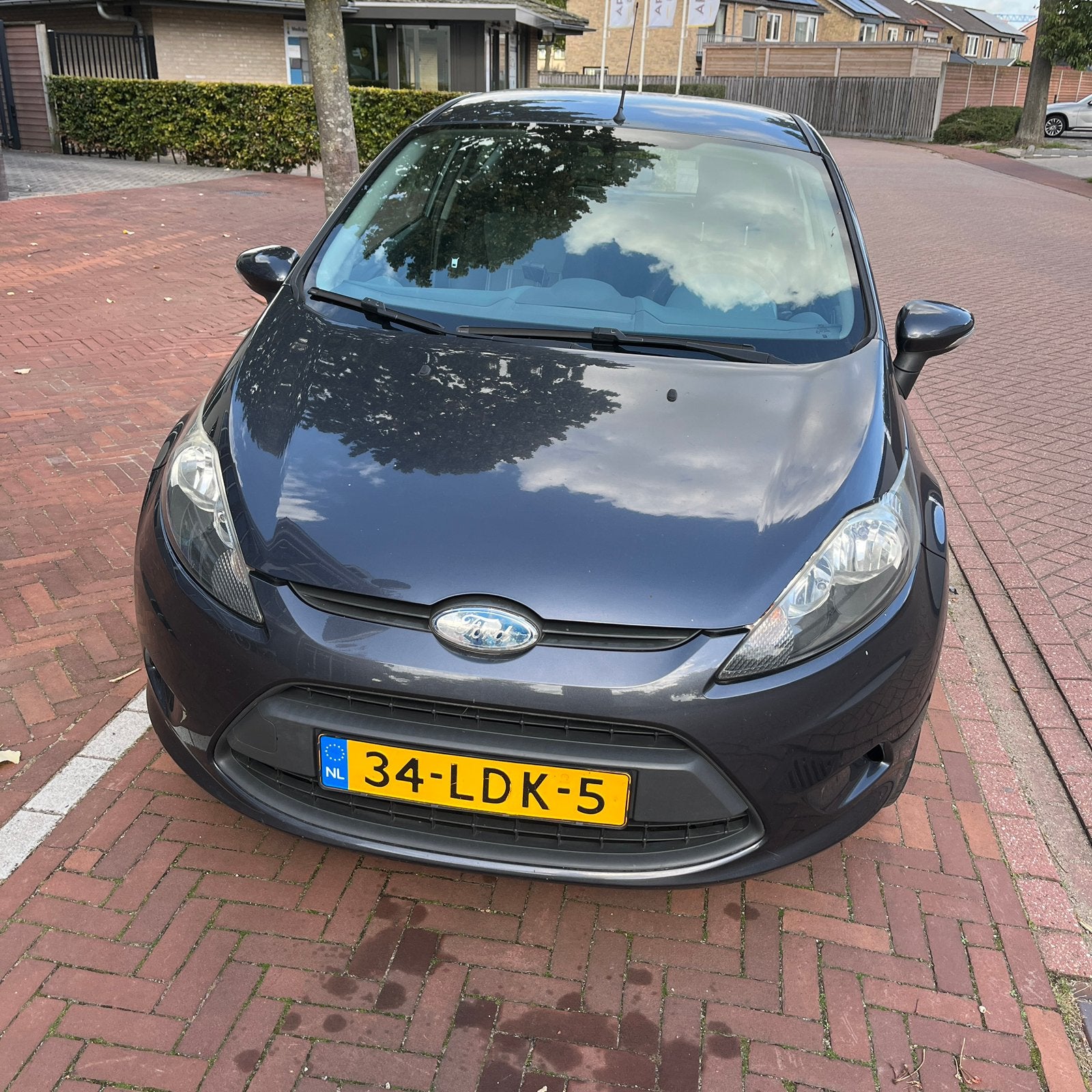 Ford Fiësta 1.25 44KW 3DR 2010 Grijs, Voorwielaandrijving, Stof, 4 cilinders, Handgeschakeld