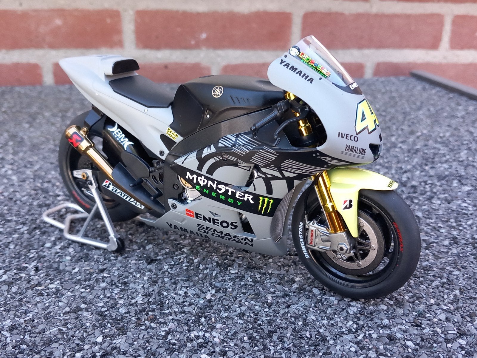 Yamaha YZR-M1 #46 Valentino Rossi Sepang test 2013, Hobby en Vrije tijd, Ophalen of Verzenden, Nieuw, 1:9 t/m 1:12, Motor