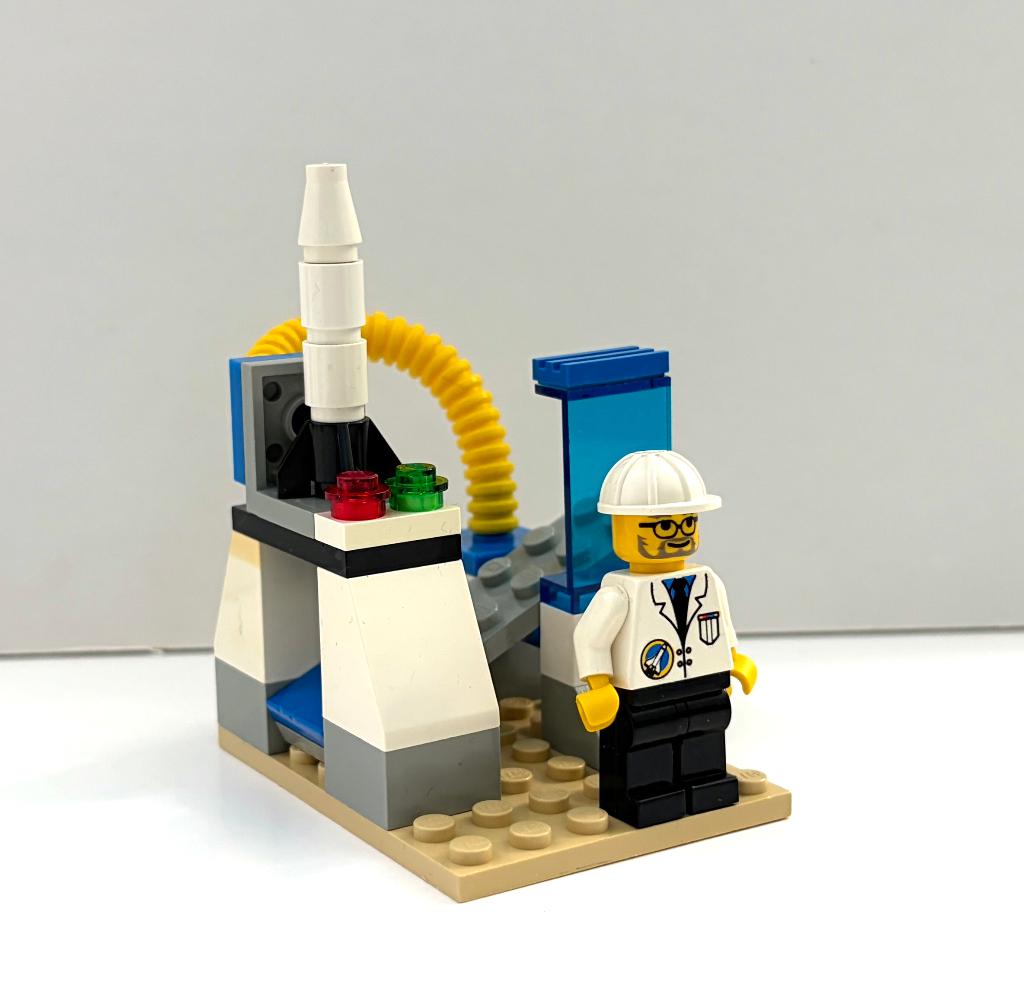 Lego Space Port no. 6452: Mini Rocket Launcher, Gebruikt, Lego, Ophalen of Verzenden, Compleet