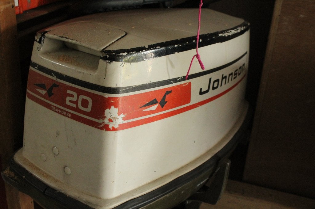 Johnson 20pk, Ophalen, 10 tot 30 pk, Gebruikt, Buitenboordmotor