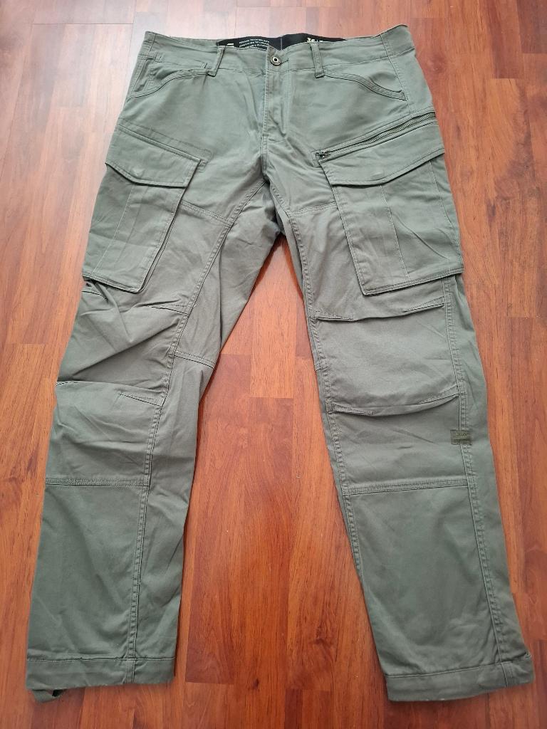 G-Star Rovic Zip 3D Regular Tapered Gunmetal W36 L34, Overige kleuren, Nieuw, Ophalen of Verzenden, G-Star Raw