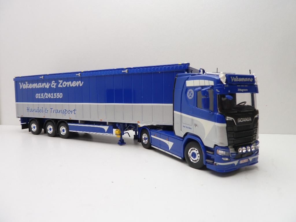 Scania S Highline  '' Vekemans & Zonen transport ''  Tekno, Ophalen of Verzenden, Zo goed als nieuw, Bus of Vrachtwagen, Tekno