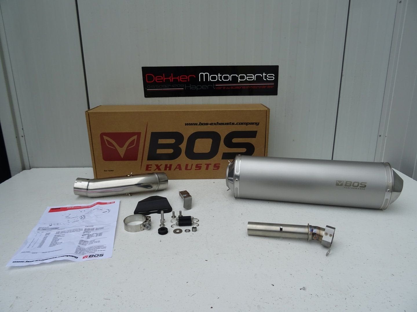 Bos Hyperfox Sport Uitlaat BMW R1200GS / Adventure 2004-2009, Motoren, -, -, Nieuw, Ophalen of Verzenden