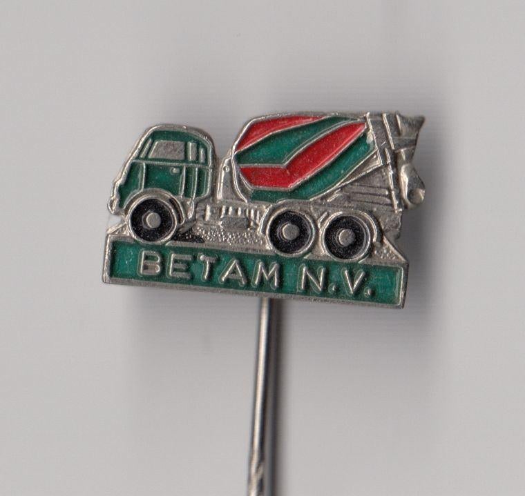 DAF Betonmixer Vrachtwagen Betam Amsterdam speldje, Gebruikt, Niet vindbaar, Niet vindbaar, Speldje of Pin