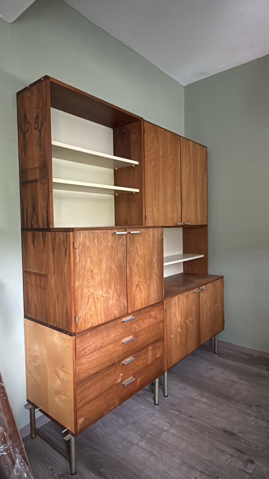 Pastoe buffetkast wandmeubel made to measure boekenkast, Huis en Inrichting, Kasten | Wandmeubels, 250 tot 300 cm, Gebruikt, Met deur(en)