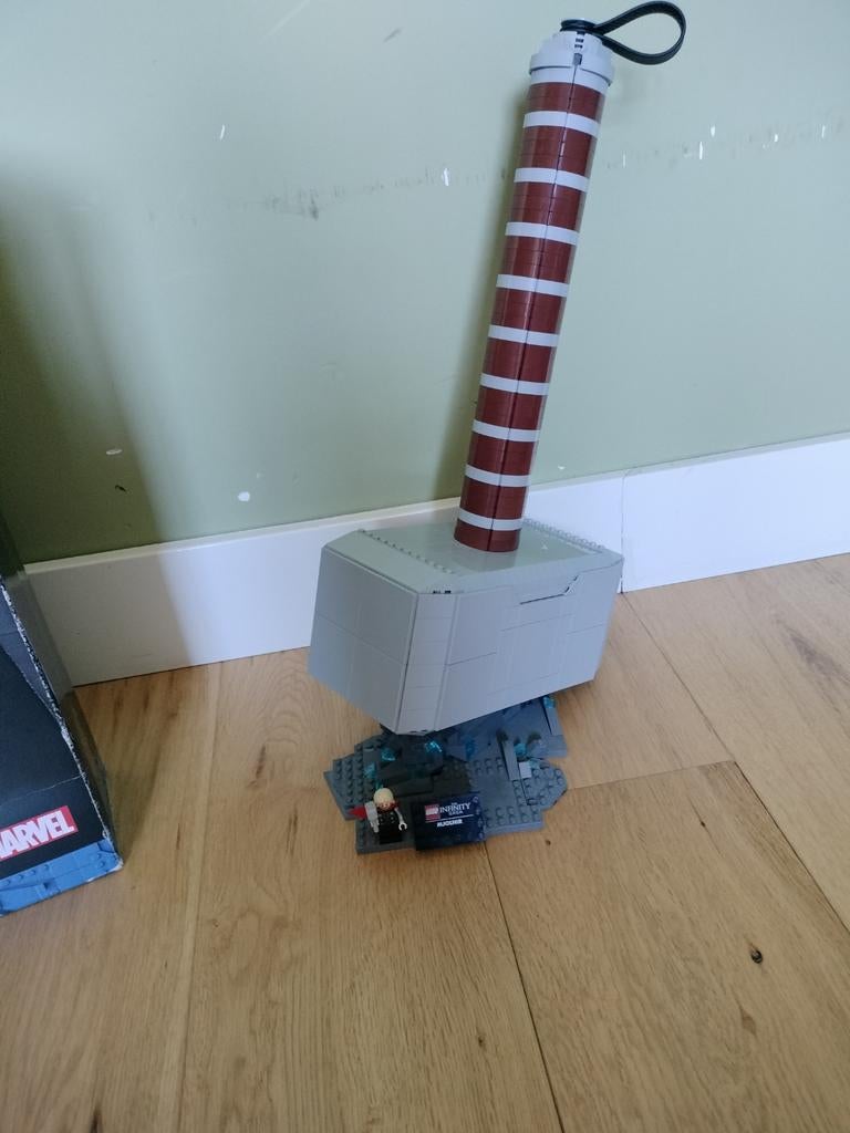Lego thor hamer, Ophalen of Verzenden, Zo goed als nieuw, Jongen of Meisje