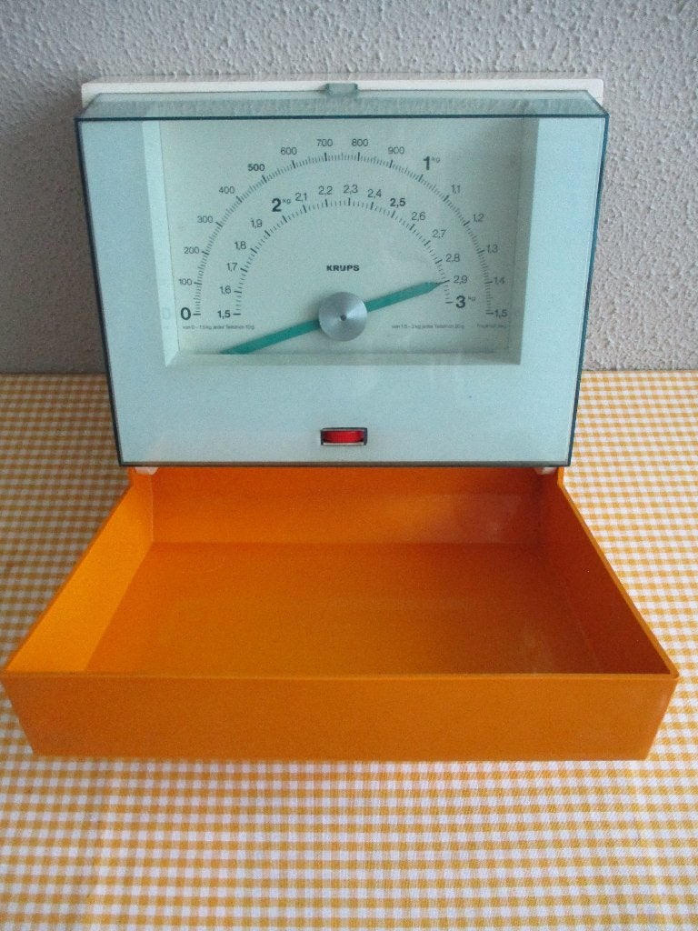 Vintage Wandweegschaal Retro Krups, Ophalen of Verzenden, Huis en Inrichting