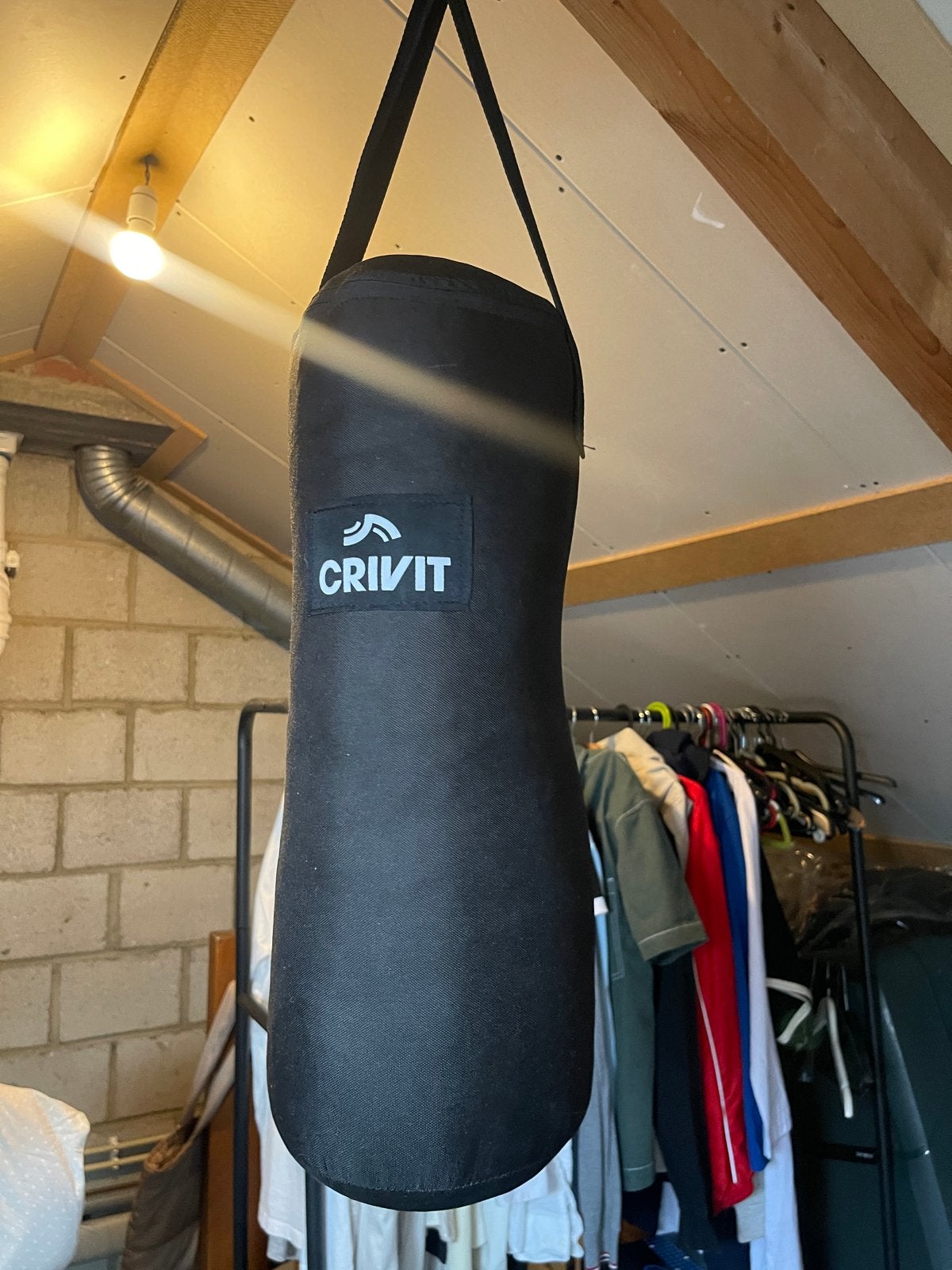 Crivit bokszak - Ideaal voor thuis training, Ophalen of Verzenden, Gebruikt, Bokszak