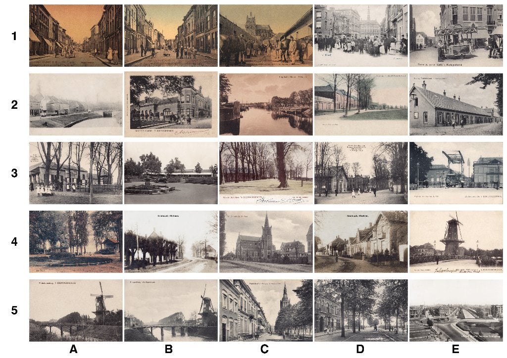 001 Reproducties 's-Hertogenbosch - Den Bosch - A4 Formaat, Ophalen of Verzenden, Voor 1920, Noord-Brabant
