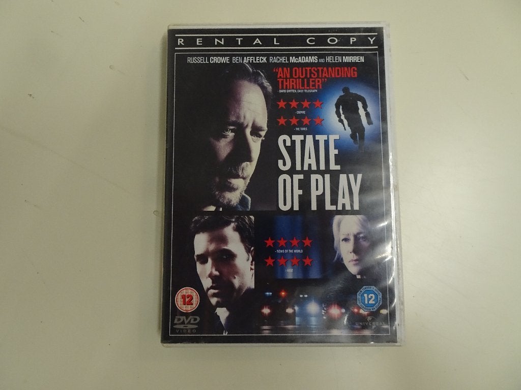State of play, Vanaf 16 jaar, Ophalen of Verzenden, Gebruikt, Actiethriller