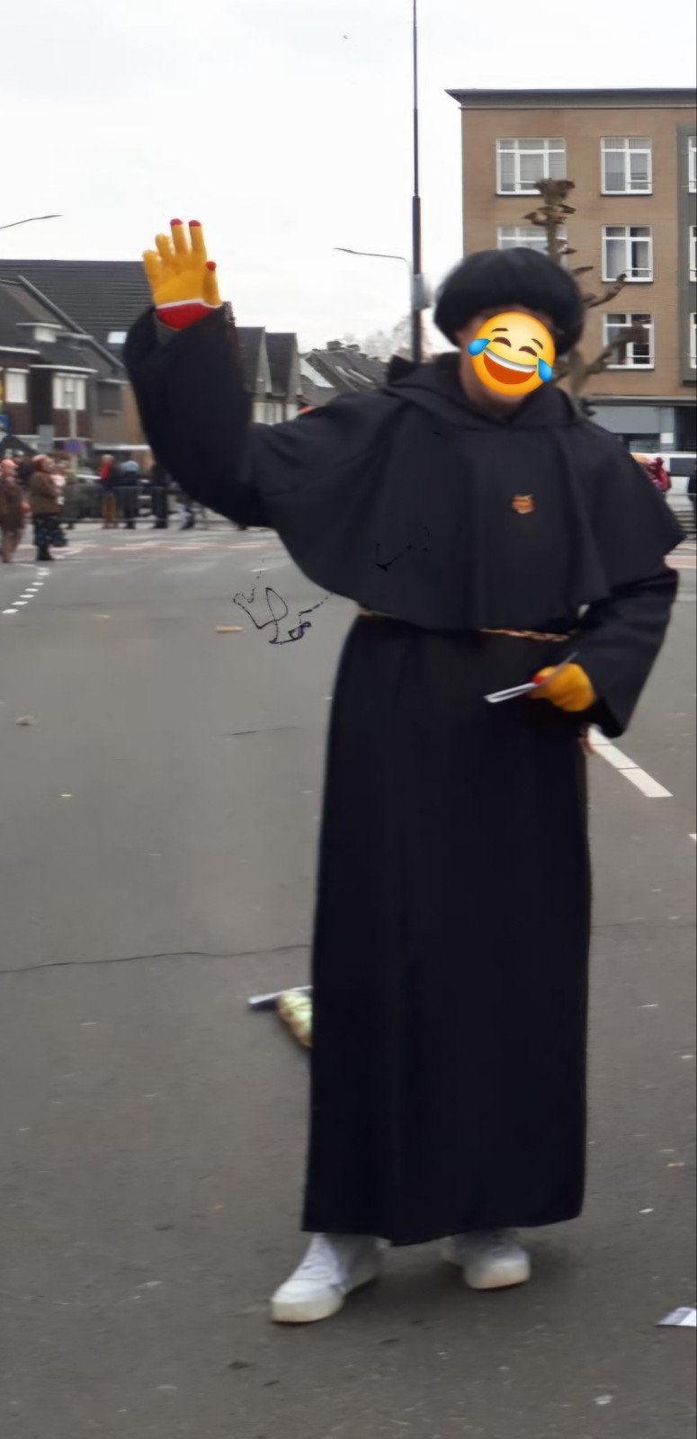 Halloween/carnaval Pater pak, Ophalen, Nieuw
